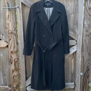 Kenneth Cole Reaction sz 10 wool blend trench. NEW